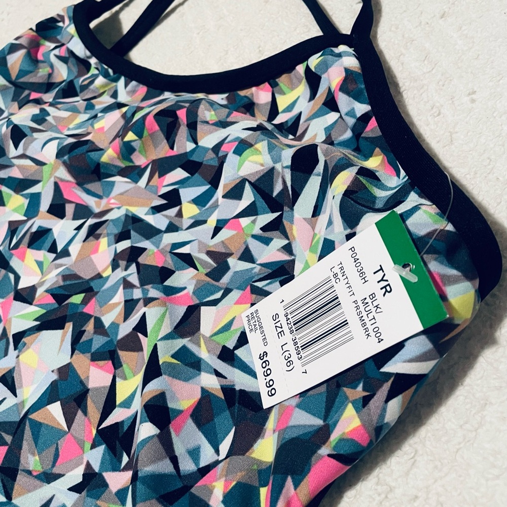 TYR Multicolor Geometric Swimsuit